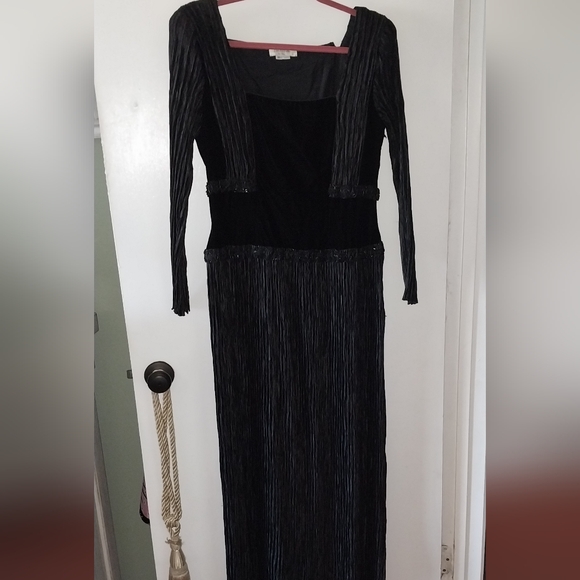 Mary McFadden Couture Vintage Silk Evening Gown - Picture 1 of 14
